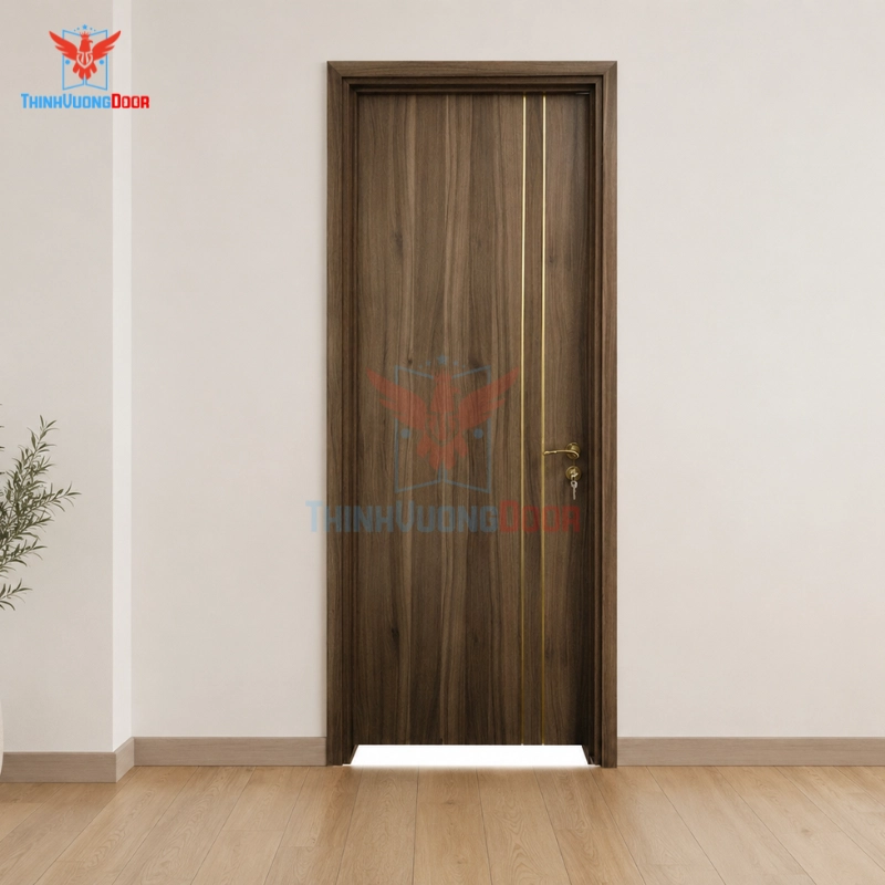 Cửa gỗ công nghiệp MDF Laminate P1R2-6 Cửa gỗ công nghiệp MDF Laminate P1R2-6