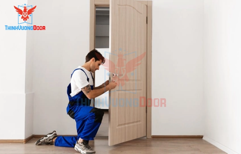 Lắp đặt cửa gỗ mất bao lâu?