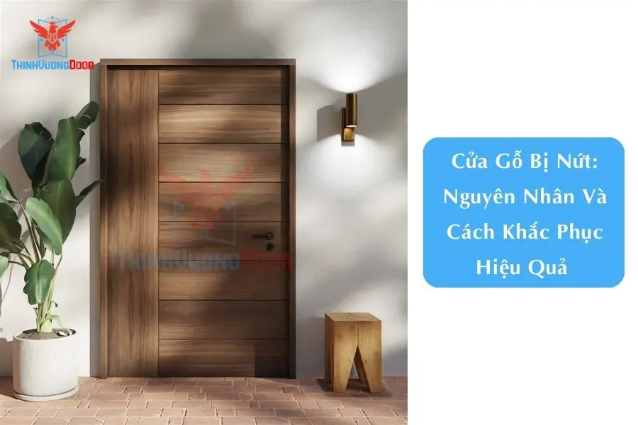 Cửa Gỗ Bị Nứt: Nguyên Nhân Và Cách Khắc Phục Hiệu Quả 