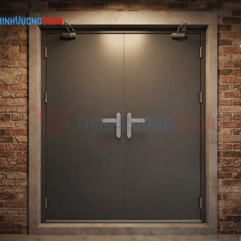 Tại sao nên chọn cung cấp cửa thép chống cháy P2 tại Thịnh Vượng Door?