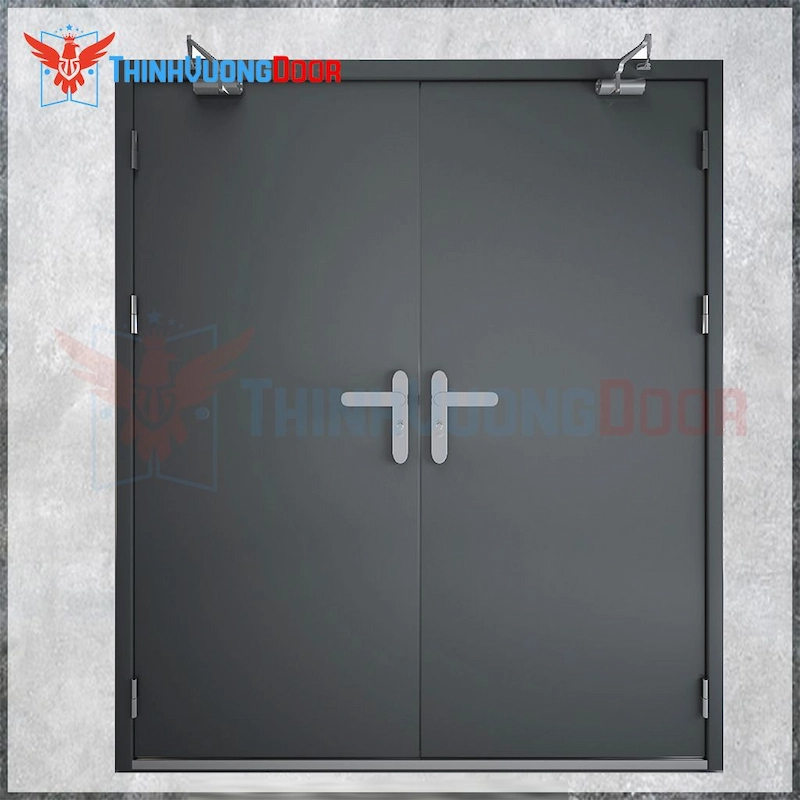 Cửa gỗ chống cháy SGD GCC-P1G1 Cửa gỗ chống cháy SGD GCC-P1G1