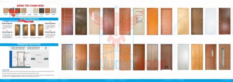 Bảng giá cửa nhựa ABS phổ biến hiện nay