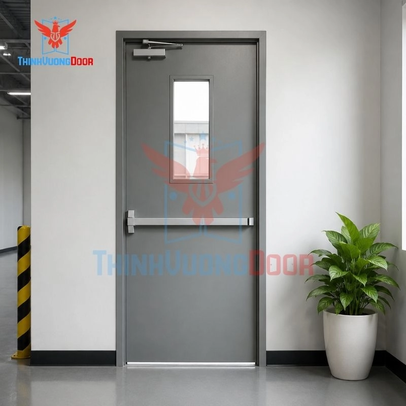 Cửa thép chống cháy P1G1 thoát hiểm