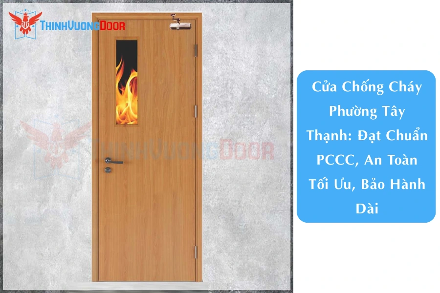 Cửa Chống Cháy Phường Tây Thạnh: Đạt Chuẩn PCCC, An Toàn Tối Ưu, Bảo Hành Dài