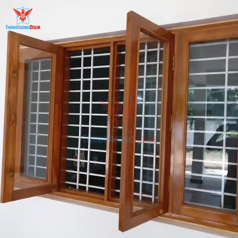 cửa sổ gỗ 4 cánh
