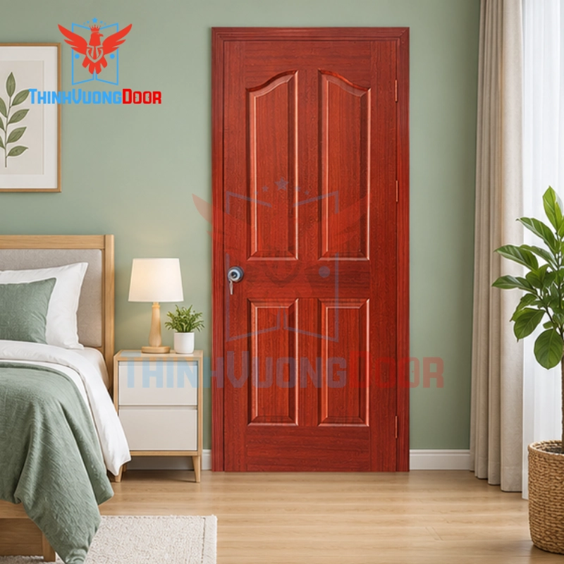 Tại sao mẫu Cửa Gỗ HDF VENEER Cao Cấp 4A-Cam xe giải quyết được bài toán độ bền