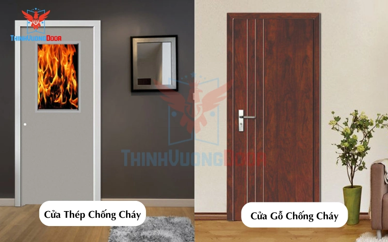 mua cửa phụ chung cư chống cháy