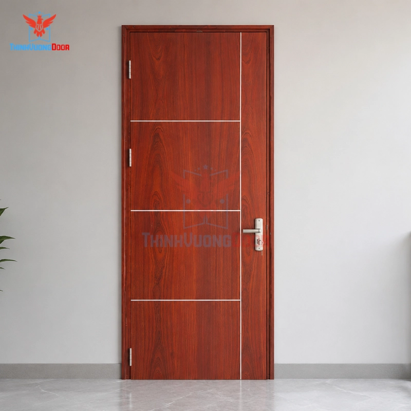 Cửa Gỗ Chống Cháy MDF Veneer P1R4 Cam xe Cửa Gỗ Chống Cháy MDF Veneer P1R4 Cam xe