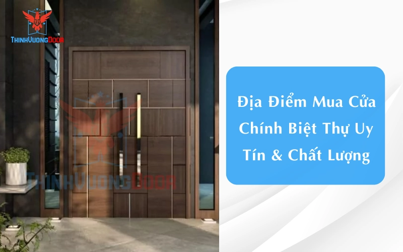 Địa Điểm Mua Cửa Chính Biệt Thự Uy Tín & Chất Lượng