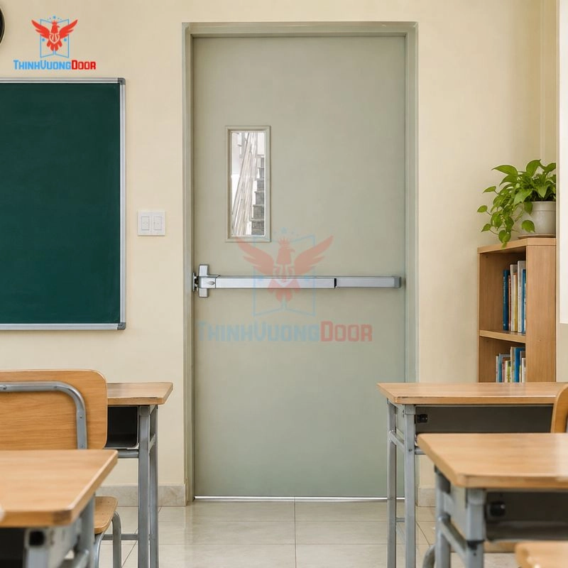 Cửa P1G1 thanh thoát hiểm đơn