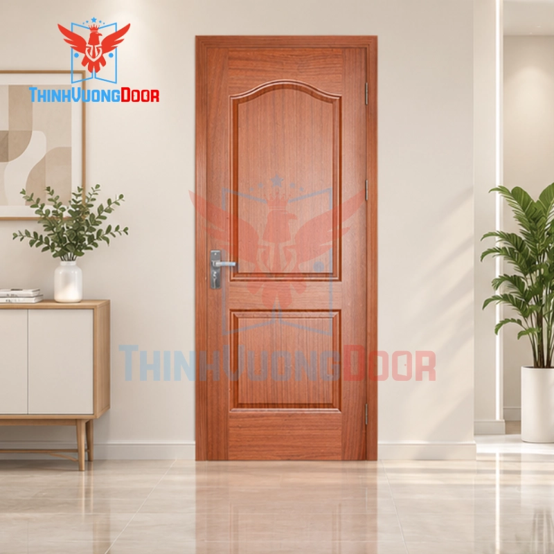 Ưu điểm vượt trội của mẫu cửa gỗ HDF VERNEE 2A Xoan Đào