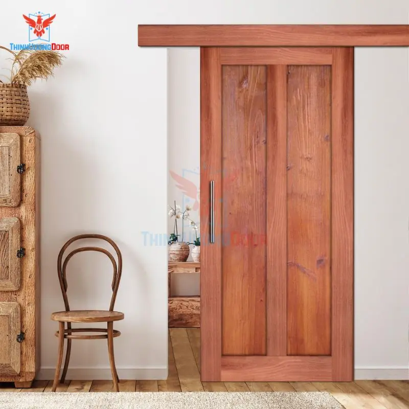 cửa gỗ lùa 1 cánh