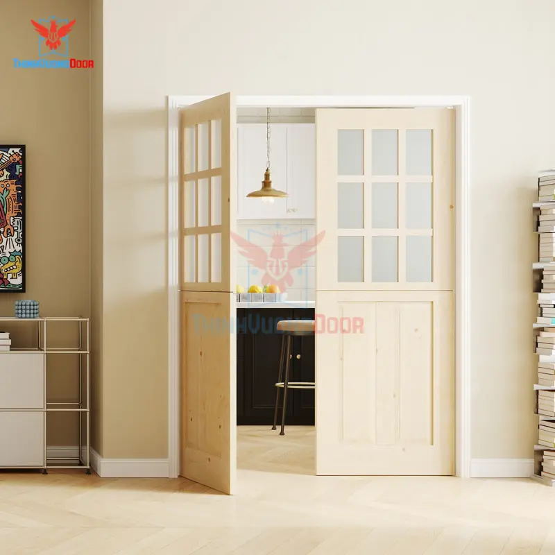 cửa gỗ nhà ống