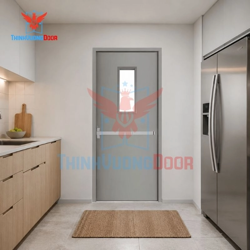 Cửa thép chống cháy P1G1 thoát hiểm
