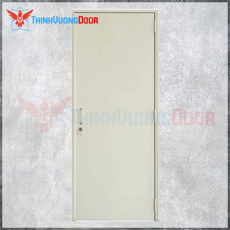 Cửa thép chống cháy P1 xám