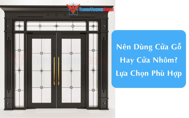 Nên Dùng Cửa Gỗ Hay Cửa Nhôm? Lựa Chọn Phù Hợp