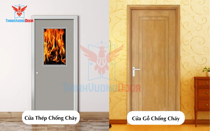 mua cửa phụ chung cư chống cháy