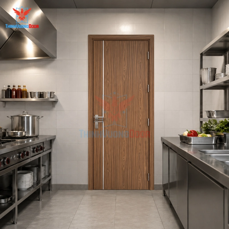 Cửa Gỗ MDF Laminate P1R1 Cửa Gỗ MDF Laminate P1R1