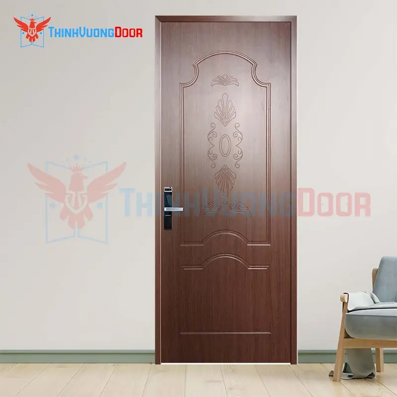 Mẫu cửa khung gỗ composite giả gỗ