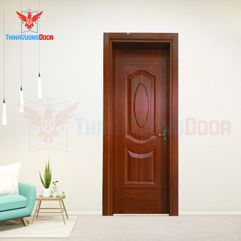 Cửa thép vân gỗ chống cháy cánh đơn CDA017