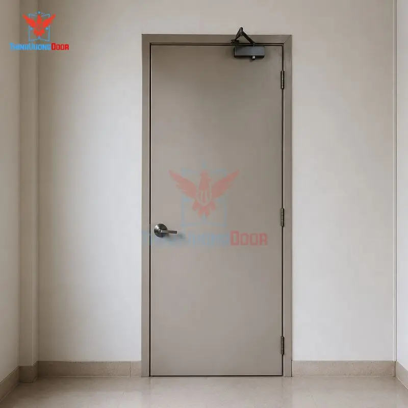 Cửa P1 xám trắng