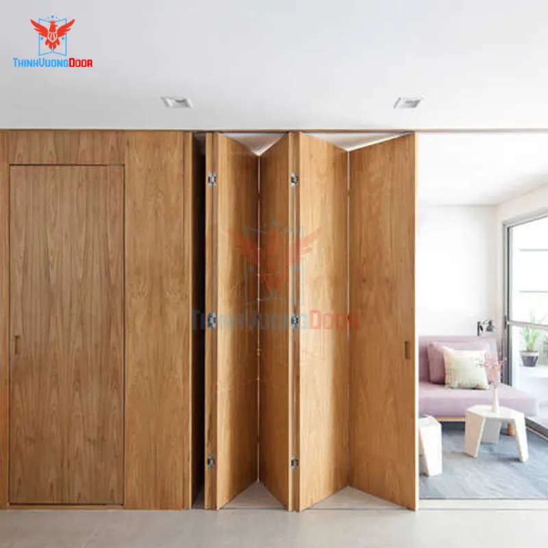 cửa xếp gỗ