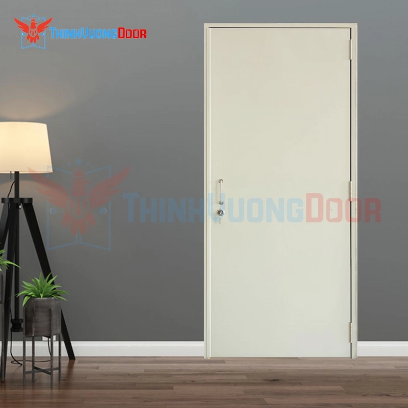 Cửa thép chống cháy P1 xám