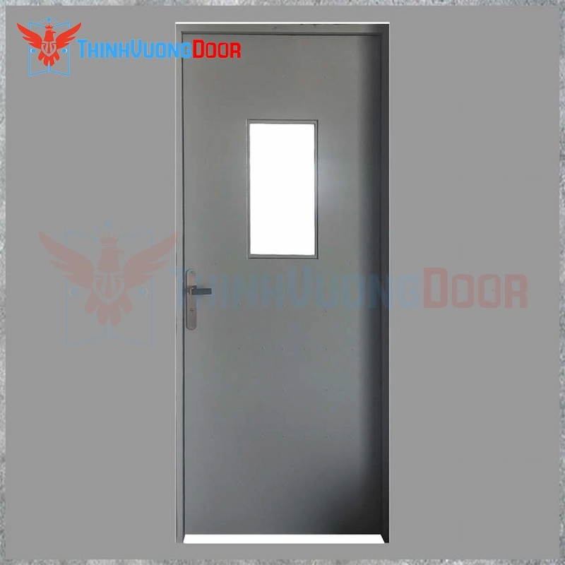 Cửa chống cháy thép P1G1 khóa tay gạt Cửa chống cháy thép P1G1 khóa tay gạt