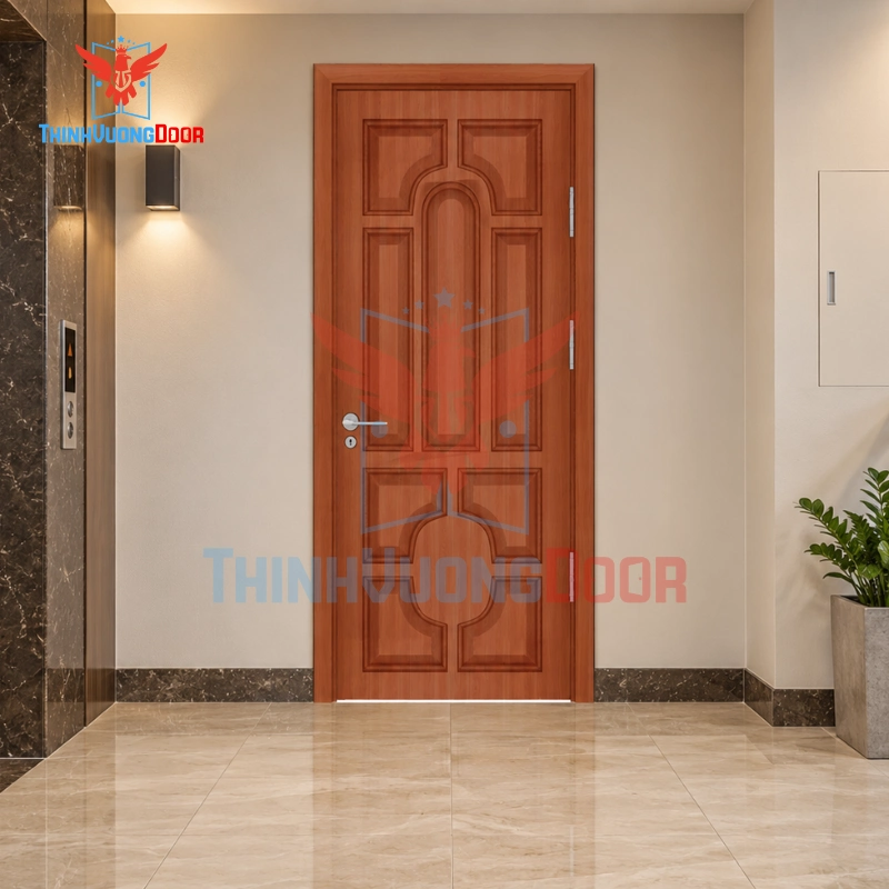 cửa HDF VENEER 018 teak