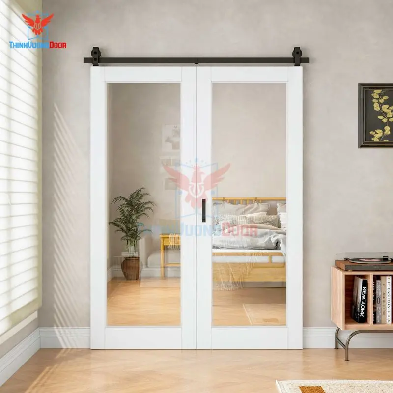 cửa gỗ lùa 1 cánh