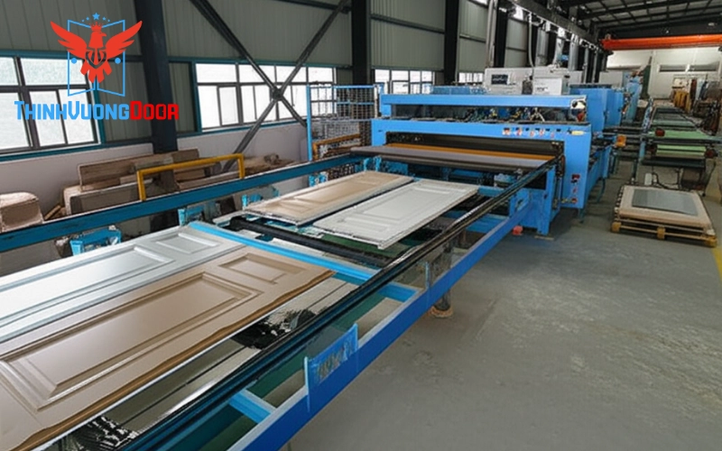 Các bước chính trong quy trình sản xuất cửa nhựa ABS