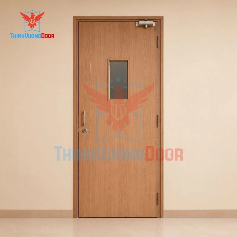 Cửa thép chống cháy P1G1 Vân Gỗ Cửa thép chống cháy P1G1 Vân Gỗ
