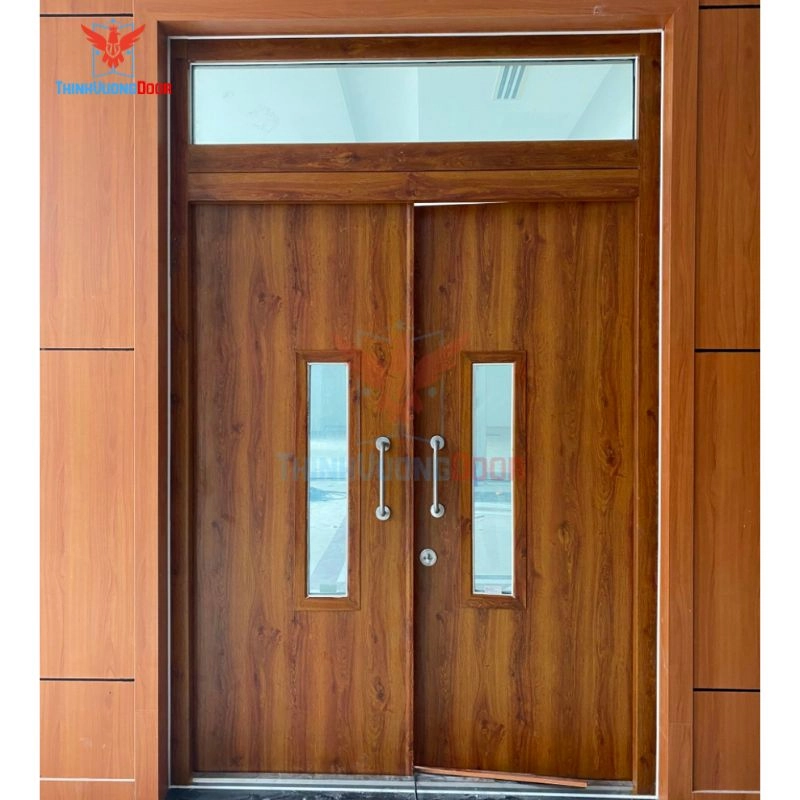 cửa chống cháy có ô kính
