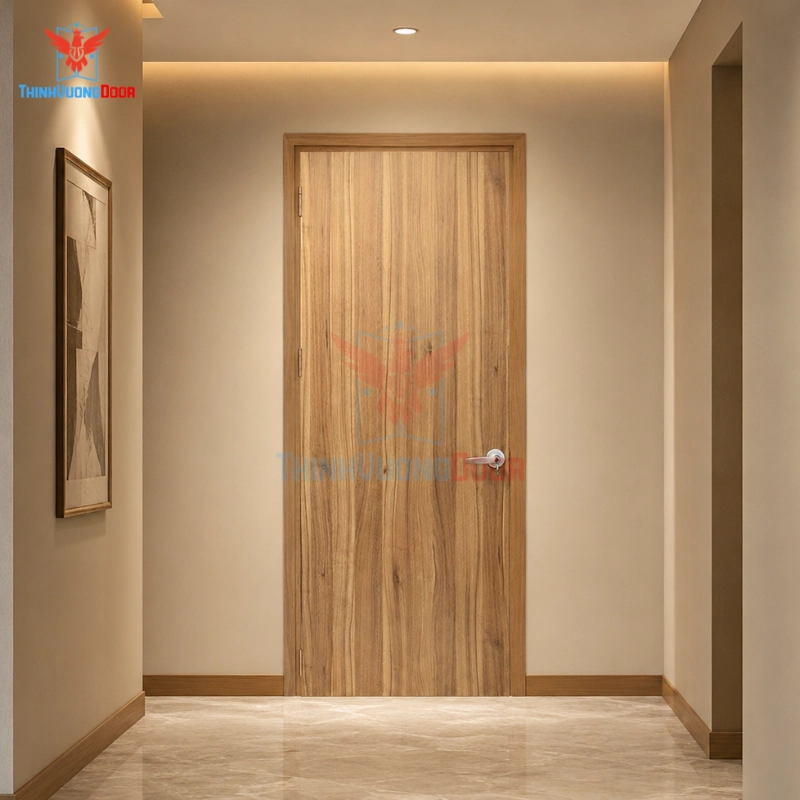 Cửa gỗ công nghiệp MDF Laminate P1-5 Cửa gỗ công nghiệp MDF Laminate P1-5