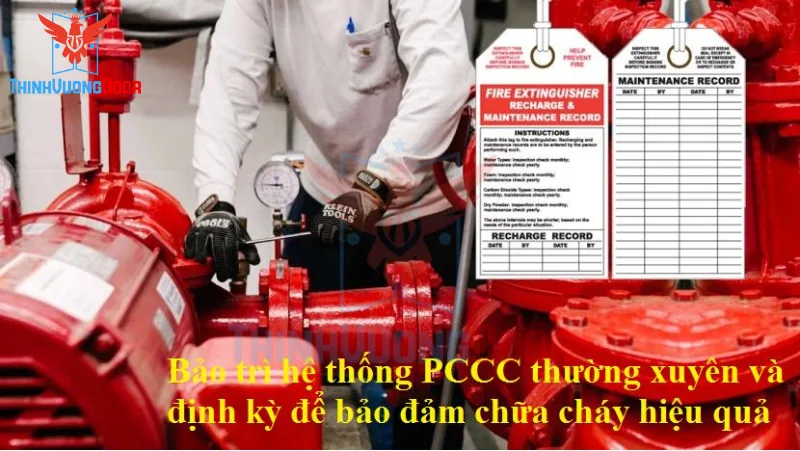 Biện pháp thực hiện nội quy PCCC hiệu quả