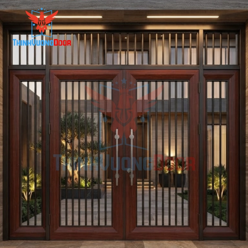 Lý do chọn mua cửa thép vân gỗ chống cháy CS2K SS tại Thịnh Vượng Door