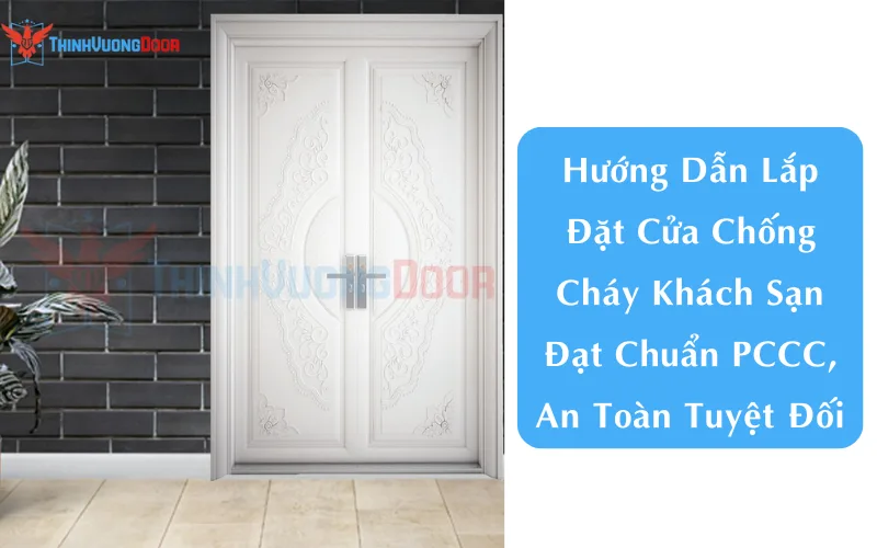 Hướng Dẫn Lắp Đặt Cửa Chống Cháy Khách Sạn Đạt Chuẩn PCCC, An Toàn Tuyệt Đối