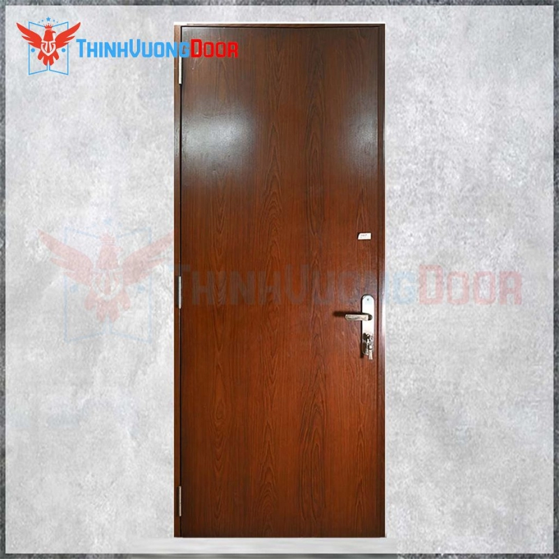 Cửa thép chống cháy P1 Vân gỗ 3