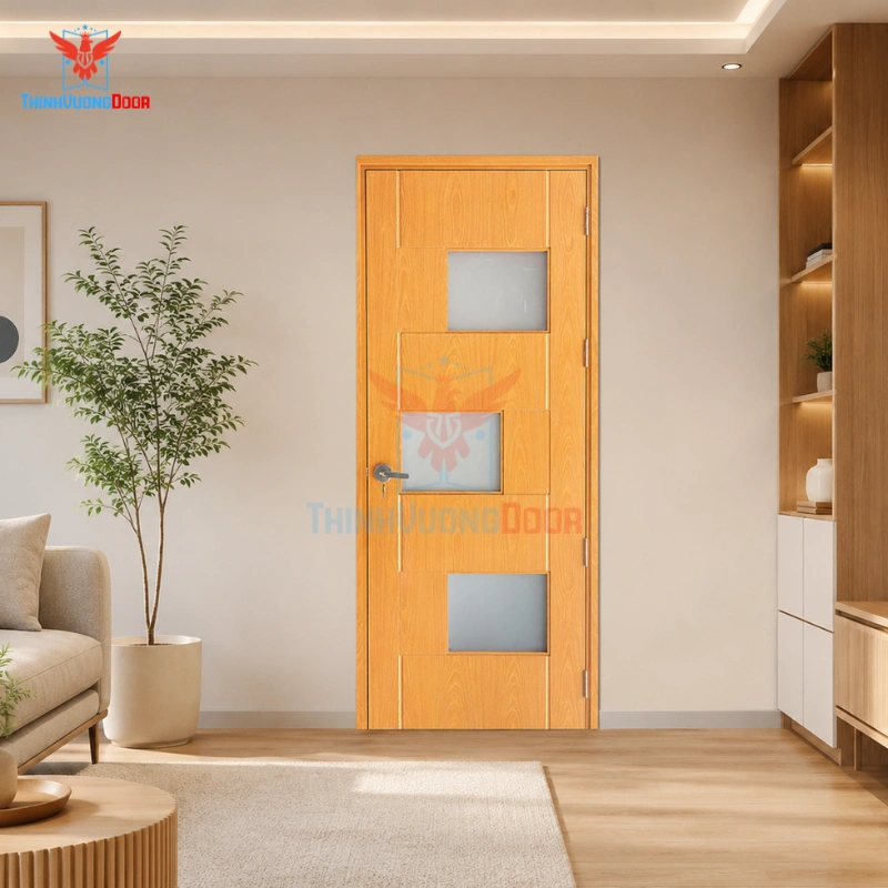 Cửa Gỗ MDF Laminate P103 Cửa Gỗ MDF Laminate P103