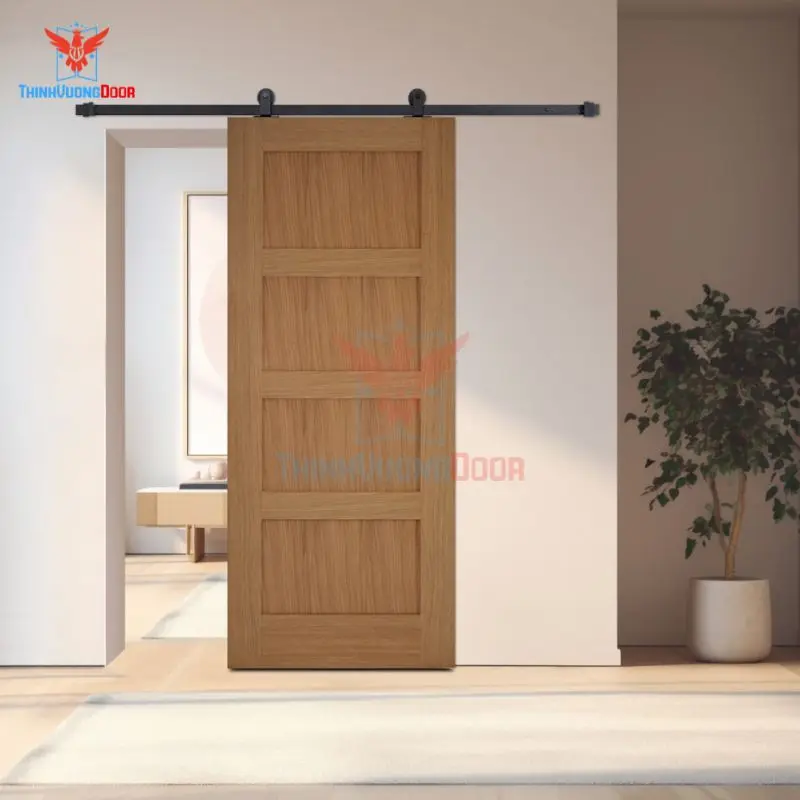 Ưu điểm vượt trội của cửa gỗ lùa 1 cánh trong không gian sống