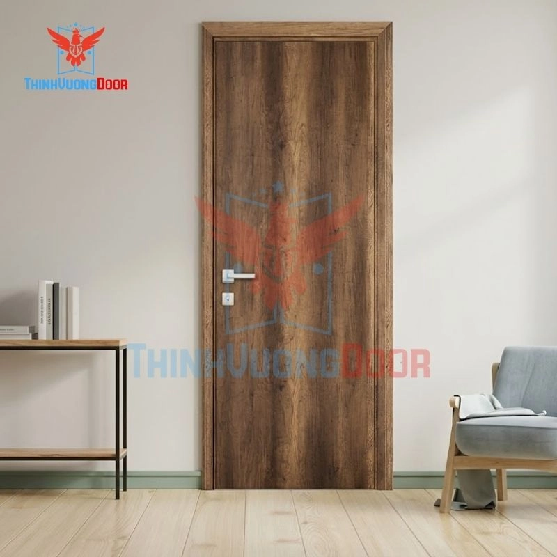 Cửa gỗ công nghiệp MDF Melamine Cao Cấp P1 5 Cửa gỗ công nghiệp MDF Melamine Cao Cấp P1 5
