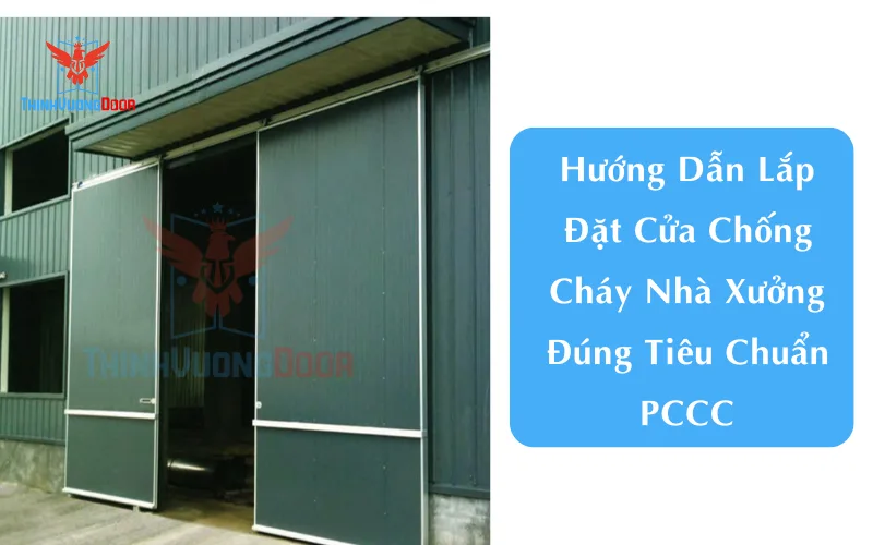 Hướng Dẫn Lắp Đặt Cửa Chống Cháy Nhà Xưởng Đúng Tiêu Chuẩn PCCC