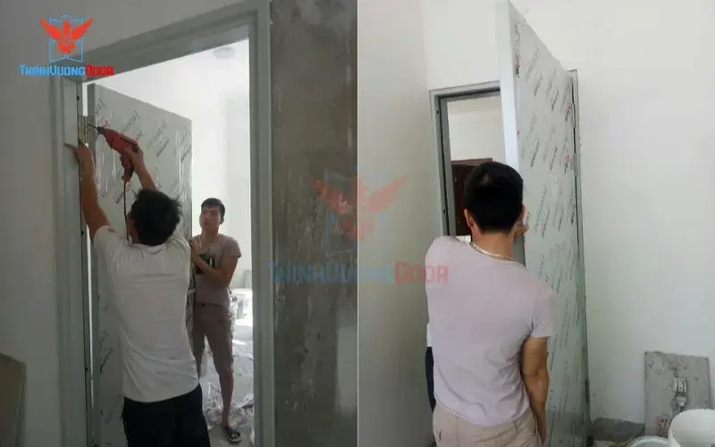 Địa chỉ mua cửa chống cháy uy tín, chất lượng phục vụ Phường Vĩnh Tân