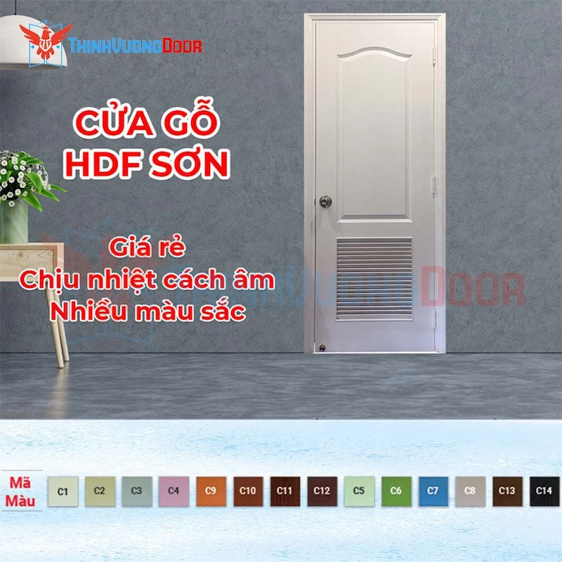 Cửa HDF 2L C1 Cửa HDF 2L C1