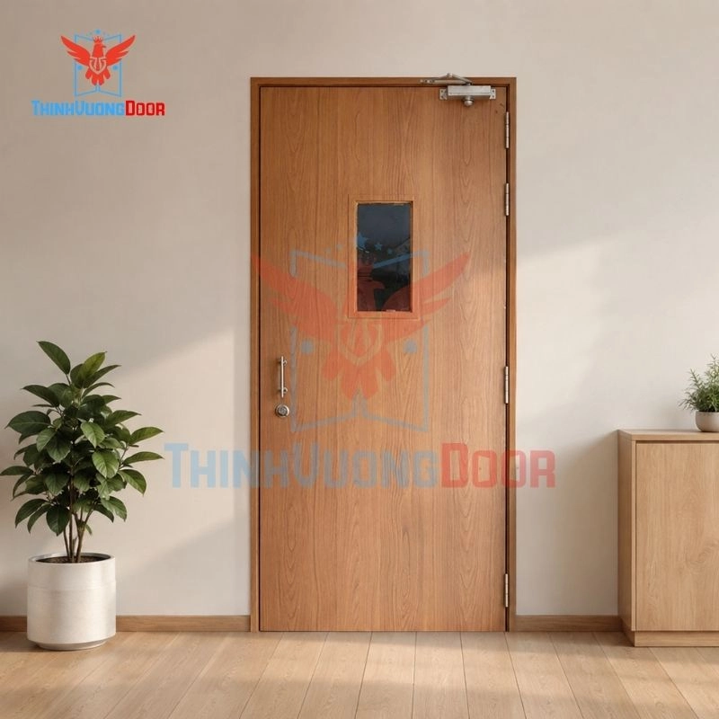 Cửa thép chống cháy P1G1 Vân Gỗ Cửa thép chống cháy P1G1 Vân Gỗ