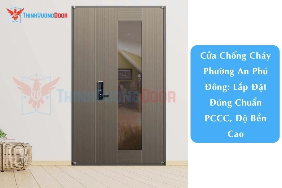 Cửa Chống Cháy Phường An Phú Đông: Lắp Đặt Đúng Chuẩn PCCC, Độ Bền Cao