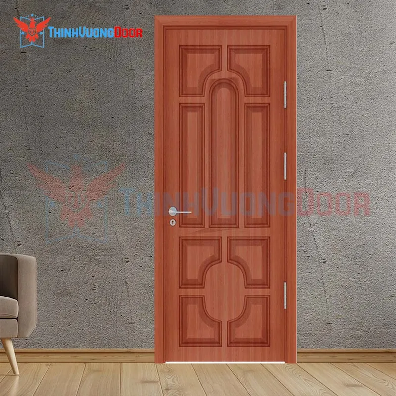 Cửa Gỗ HDF VENEER 018 teak