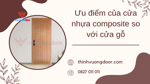 Những ưu điểm của cửa nhựa composite so với cửa gỗ