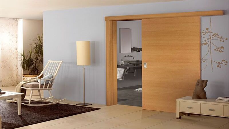 cửa lùa gỗ công nghiệp Thịnh Vượng Door