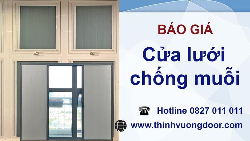 ThinhVuongDoor đơn vị thi công cửa lưới chống muỗi uy tín